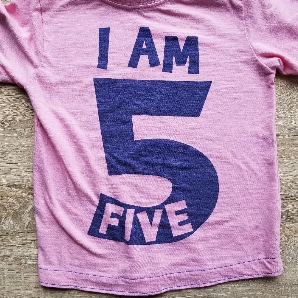 2010 Next Direct "I am 5!" Birthday tee! - Picture 2 of 10